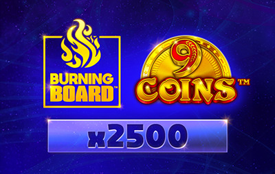 9 Coins Burning Board